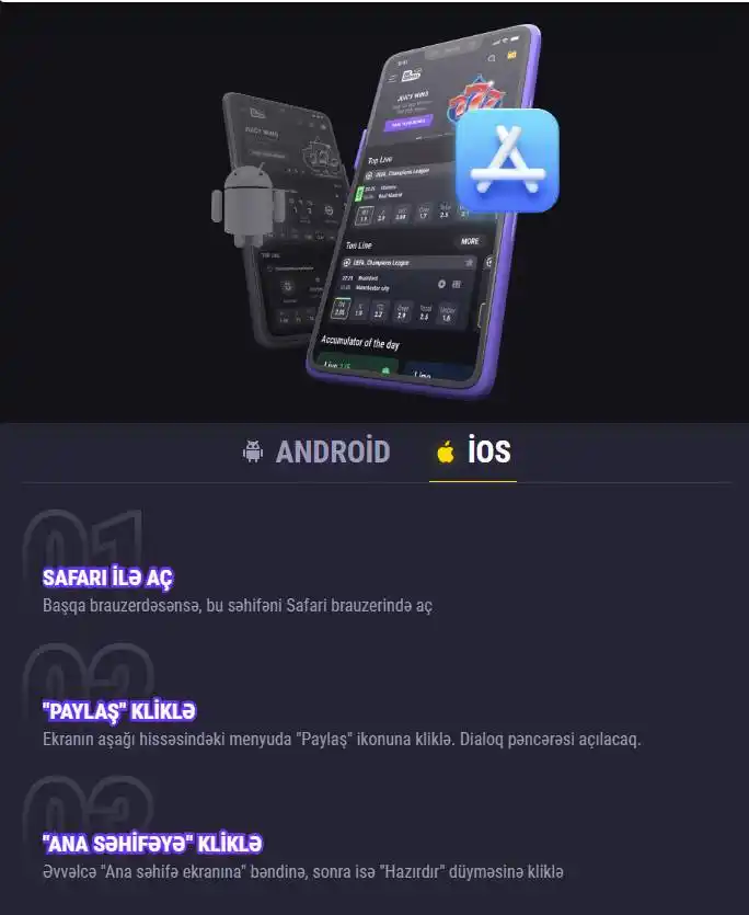 iOS-da mobil tətbiq əldə etmək üçün hərəkət alqoritmi